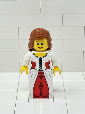Lego Castle Kingdoms Löwenprinzessin Minifigur cas442 aus Set 7947