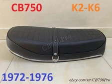 1972-1976 Honda CB750 K Four K2 K3 K4 K5 K6 New Repro Seat Saddle 77200-341-701.