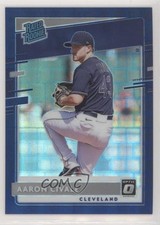 2020 Donruss Optic FOTL Blue Pandora Prizm 17/99 Aaron Civale #88 Rookie RC 7wx