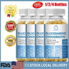 Glucosamine Chondroitin Turmeric MSM Triple Strength Joint Support 120-480Caps