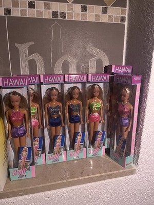Simba Steffi Love Hawaii Modepuppen-Set Lot 4 Stück in OVP
