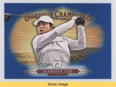 2018 Upper Deck Goodwin Champions Horizontal Royal Blue Shanshan Feng READ 0qr0
