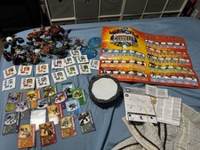 Skylanders Giants Lot - Portal, Figures, Cards, Code, Manuals, and Poster