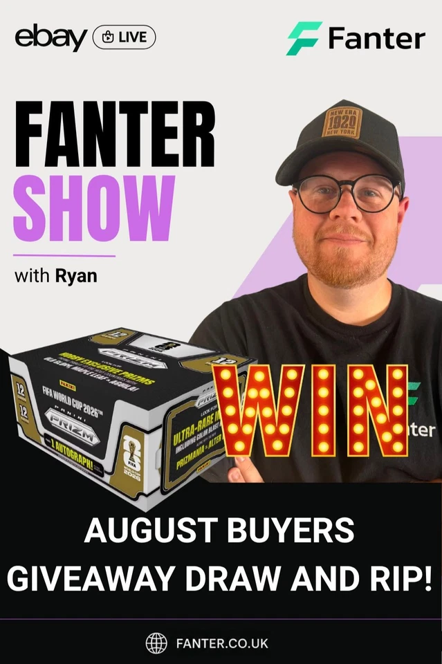 AUGUST BUYERS GIVEAWAY DRAW AND RIP STREAM!