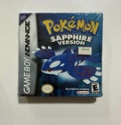 Pokemon Sapphire Version Authentic Sealed Game Boy Advance BRAND NEW SEALED