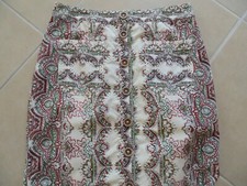 Maeve by Anthropologie Women's size 12 Skirt with Wooden Button Design Skirt
