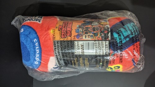 Manta de lanzamiento de peluche súper de DC Comics The Suicide Squad: 46"" x 60"" NUEVA CON ETIQUETAS - Imagen 6 de 7