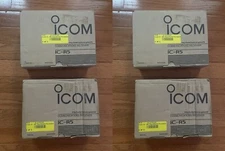 Icom IC- R5 Receiver Radio Handheld Portable Communications Wideband - LOT OF 4