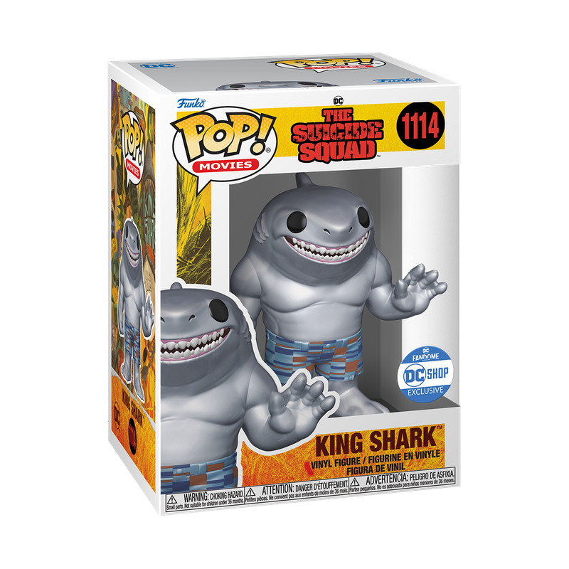 Funko Pop! Vinyl: DC Universe - King Shark (Metallic) - Warner Bros (Exclusive)