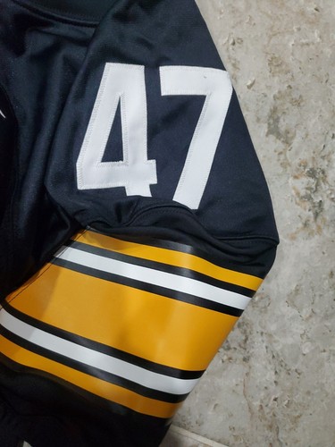 RARE NIKE SAMPLE AUTHENTIC PRO CUT PITTSBURGH STEELERS FOOTBALL JERSEY MEN'S LG - Picture 4 of 7