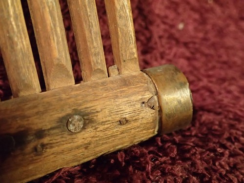 ANTIQUE 1700/1800-s WEAVING WOOD TAPE LOOM PRIMITIVE FOLK ART SWEDEN SWEDISH - Picture 8 of 12