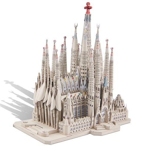 Piececool La Sagrada Família Metal Building Kit - Architectural Model for Adult - Picture 4 of 7