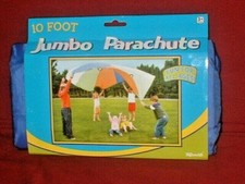 Toysmith 10 foot Jumbo Play Parachute with Handles NEW