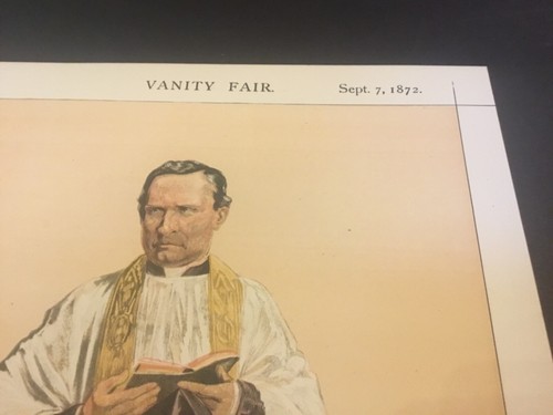 Arte religioso - cromolitografo Vanity Fair - clérigo / apóstol 1872 - Imagen 2 de 4
