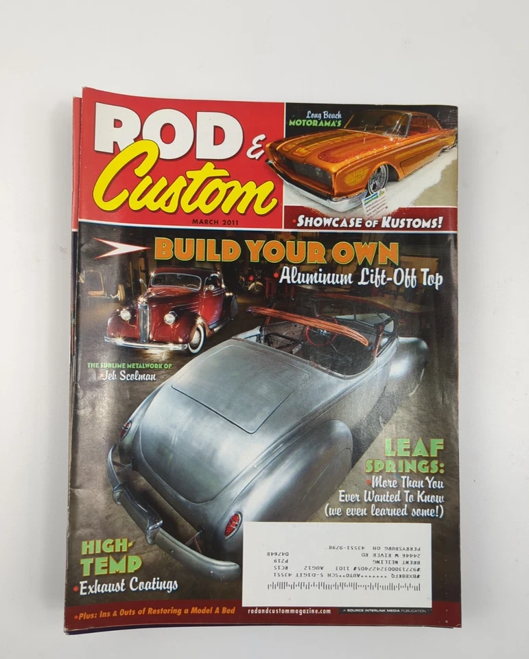 Rod and Custom Magazine Full Year Lot 2011 Set of 12 Hot Rod Street Cars Racing - Image 4 of 4
