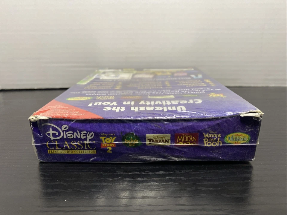 Disney Classic Print Studio Collection 6 Great Titles Factory Sealed CD ROM 🔥 - Image 3 of 4
