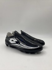 Lotto Zhero Gravity OG 50 Years FG Slip On Soccer Cleats Black Men  s Sizes 9-11