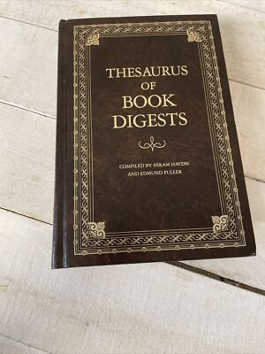 Thesaurus of Book Digests Hayden Hardback 1978 Fast Shipping