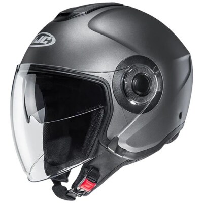 HJC I40N Jethelm mit Sonnenblende matt titanium - Größe wählbar - UVP 129,90  