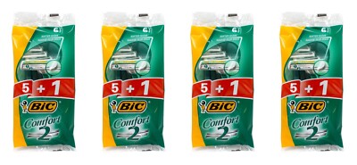 24x BIC Comfort 2 Einwegrasierer Nassrasierer , EAN3086127502396