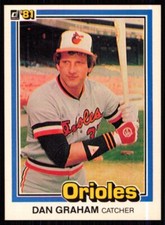 1981 Donruss Dan Graham Baltimore Orioles #233