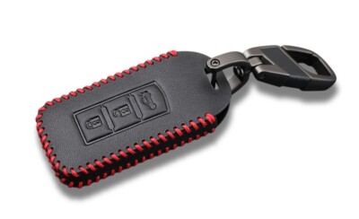 Auto Schlüssel Hülle Cover Schlüsseltasche passend für Mitsubishi L200 ASX Outlander Eclipse Cross