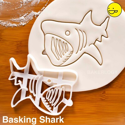 Basking Shark Ausstecher - Tiefsee Meer Tierwelt Maritim Party Taucher