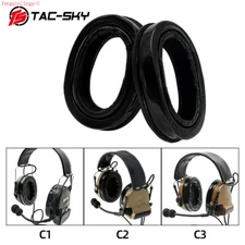 TAC-SKY Replaceable Gel Ear Cup a Pair TPU Ear Pads for ComTac I/II/III Headsets
