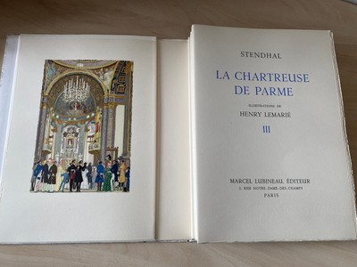 La chartreuse de Parme   illustrations Henry Lemarié (érotisme - curiosa)