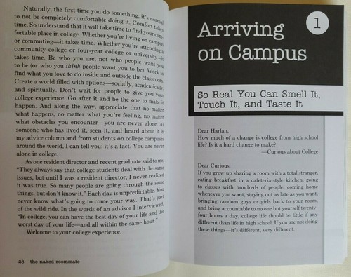 The Naked Roommate: & 107 Other Issues...in College by Harlan Cohen - Paperback - Picture 10 of 12