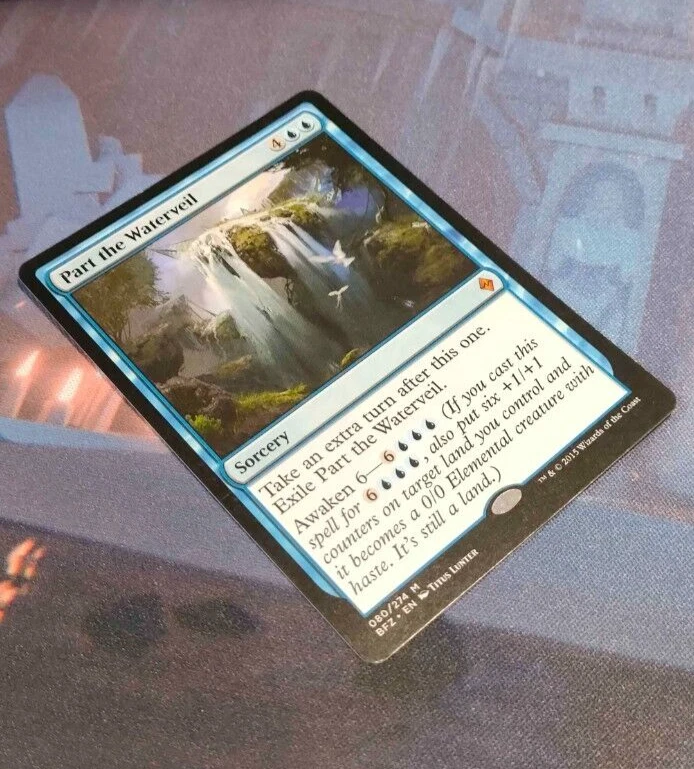 Part the Waterveil - Battle for Zendikar - Mythic - NM/LP - MTG - Image 3 of 3