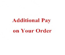 ADD DIFFERENCE OR ADD SHIPPING FEE TO ORDER