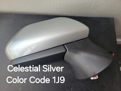 NEW SILVER Passenger Side Power Mirror 2018-2024 Toyota Camry L LE & 2018-22 SE