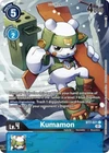 Digimon 2nd Anniversary | Alternate Art NM | Kumamon BT7-021