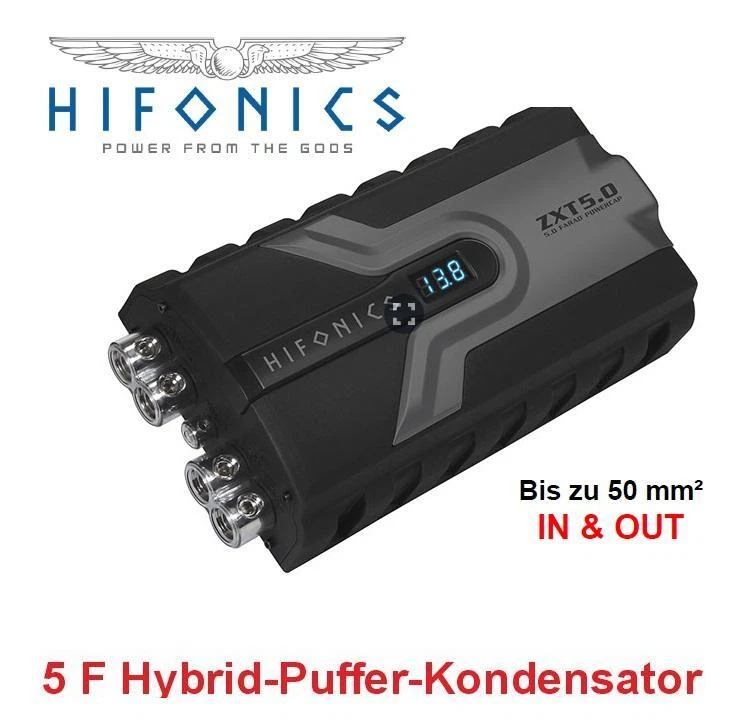 Condensatore Audio Per Auto 3F Con Display A LED E Voltmetro, Per Amplificatori Hi-fi, Stabilità Di Tensione 20-24V