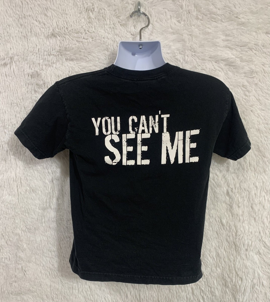 VTG 2002 WWE John Cena Wrestling T-Shirt The Champ Is Here