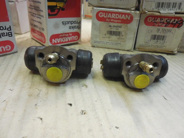 89-92 Fits Toyota Corolla Set Of Rear Drum Brake Wheel Cylinders 104393 - Image 3 of 4