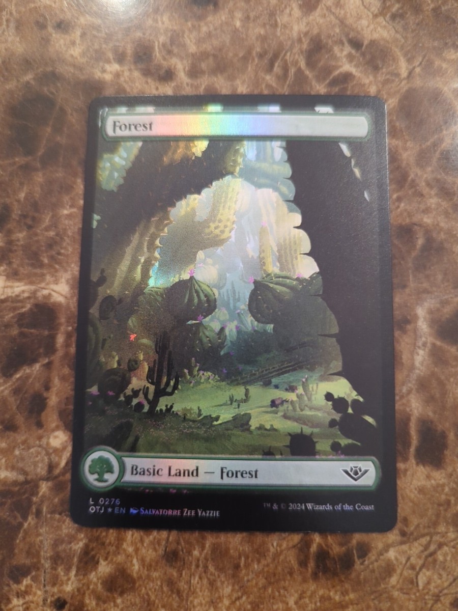 Forest (0276) *FOIL* Outlaws of Thunder Junction NM/M MTG | eBay