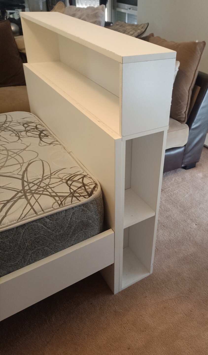 White Single Bed with Mattress Pick Up Sydenham Victoria eBay