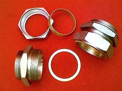 1112-23K Harley JD 74" Intake Nipples, Nuts, O-Rings. 1923-1929 Twins - Picture 4 of 4