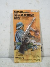 Vintage 1980 Edge Mark Mini Series MP-40 Sub Machine Gun Cap Gun NOS NOC