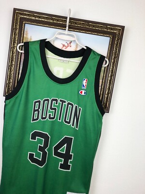 Vintage 90's Champion Boston Celtics Jersey Paul Pierce NBA Shirt