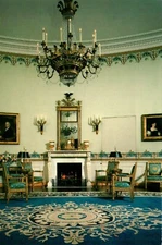 The Blue Room White House Washington D.C. Postcard