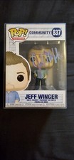 Funko Pop Community Jeff Winger #837 Signed with COA box shipping