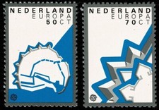 PAYS BAS 1982 CEPT EUROPA  YT n° 1189 et 1190 Neufs ★★ luxe / MNH