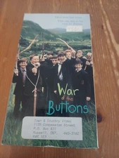 War Of The Buttons VHS RARE OOP HTF