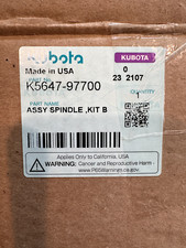Kubota Spindle And Pulley Assembly Kit B Part# K5647-97700 New , Made In Usa 