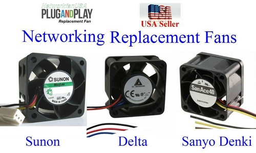 Dell PowerConnect 5424 Fan Kit (M023F) 2x new replacement fans. - Picture 7 of 7