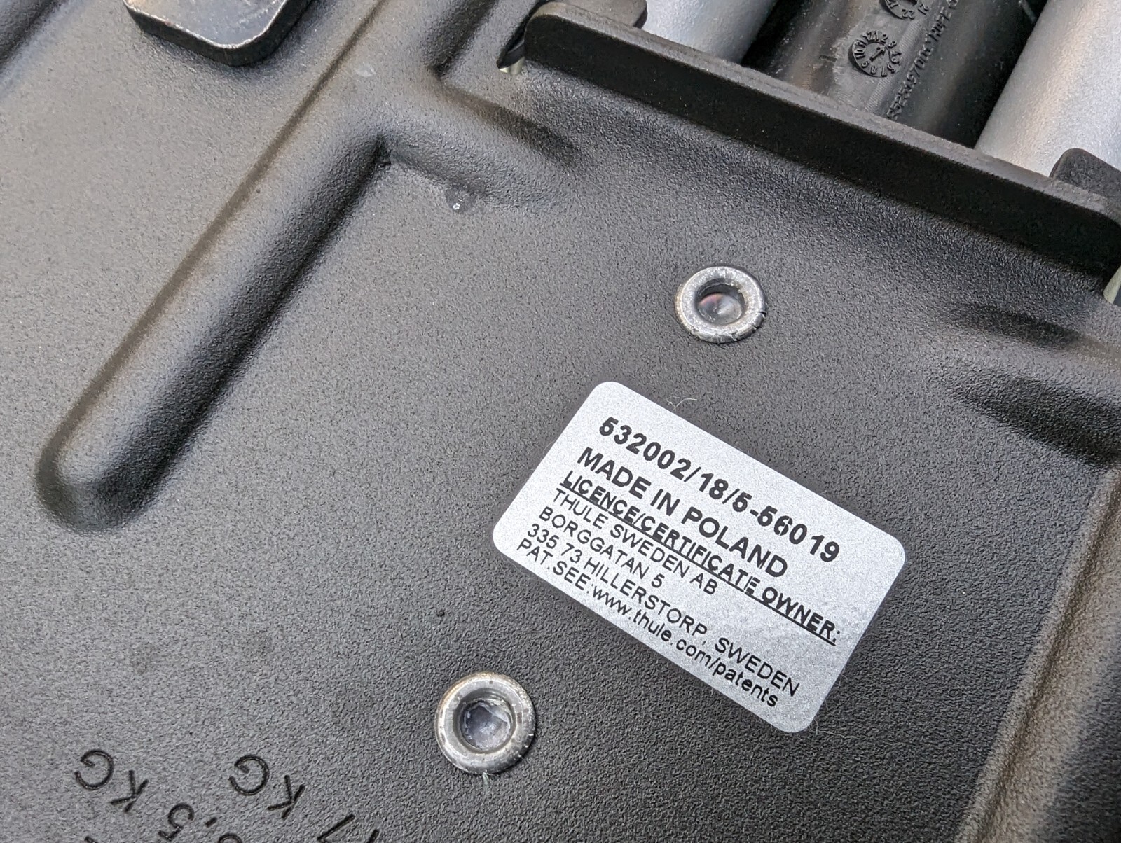 Thule 532 2bike Roof Rack 700315652856 eBay