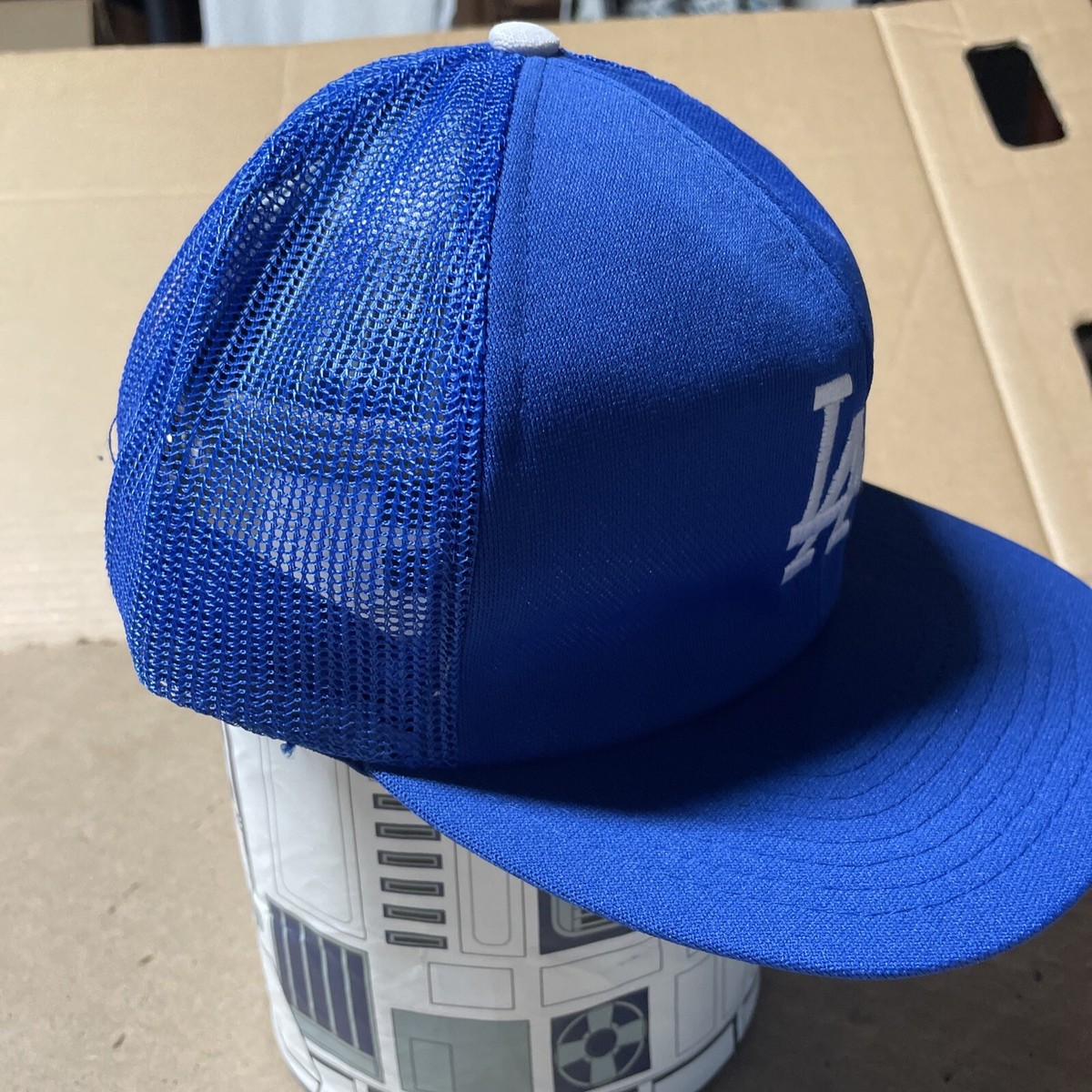 【MLB TWINS】vintage ロサンゼルス・ドジャース ブルー　キャップ VINTAGE Los Angeles Dodgers Hat Cap Mens Snapback Blue
